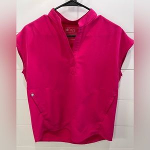 Figs Rafaela top XXS ultra rose